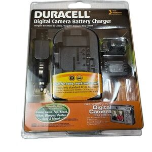 NWT New Duracell Digital Camera Battery Charger